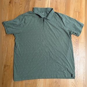 Men's Green Polo Shirt - XXL
